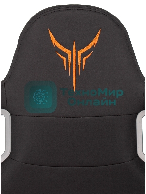 Кресло Knight OUTRIDER черный, экокожа, 120 кг, механизм качания