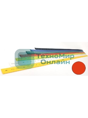 Термоусадочная трубка ТТУ 8/4 красная 1 м UDRS-D8-1-K04 IEK
