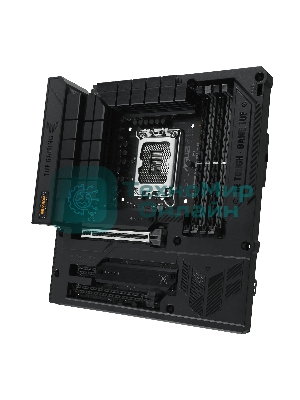 Материнская плата ASUS TUF GAMING B760M-BTF WIFI, LGA 1700, Intel B760, 4xDDR5, 4xSATA, 3xM.2, 1xPCIe 5.0 x16, 1xPCIe 4.0 x4, 1xPCIe x1, 1xDP, 1xHDMI, 1x 2.5Gb LAN, 1xUSB-A 3.2 Gen 2, 2xUSB-A 3.2 Gen 1, 4xUSB 2.0, 1xUSB-C 3.2 Gen 1, 1xUSB-C 3.2 Gen 2, 1xUSB-C 3.2 Gen 2x2, 3x3.5 мм, 7.1, mATX