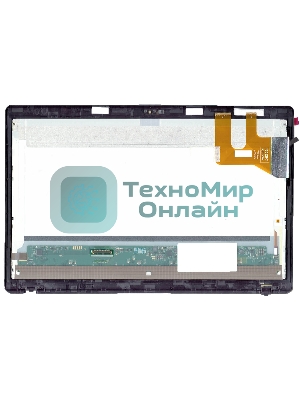 Модуль (матрица + тачскрин) для Asus Q500A-1B черный с рамкой