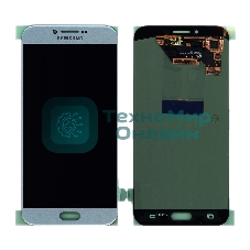 Дисплей для Samsung Galaxy A8 (2016) SM-A810F голубой