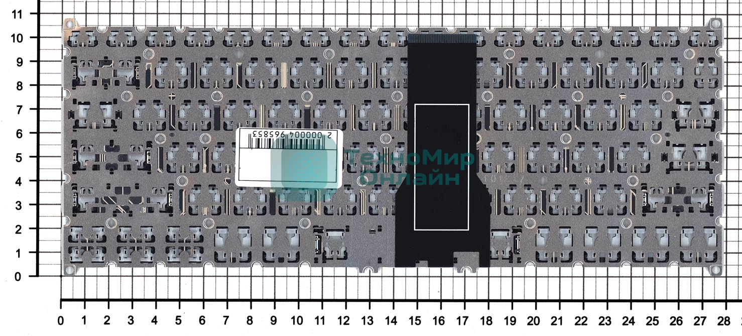 Клавиатура для ноутбука Acer Spin 5 SP513-51 черная