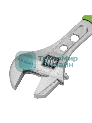 Ключ разводной Сибртех 250мм, переставная губка, 2 - х комп.рукоятка