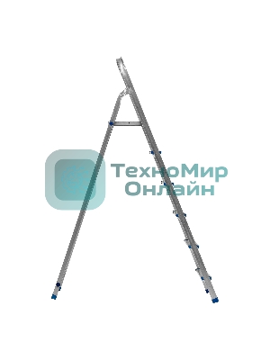 Стремянка Сибртех 6 ступеней, стальная, оцинкованная