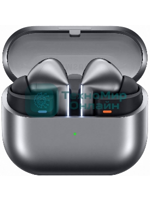 Наушники TWS Samsung Galaxy Buds 3 Pro серебристый, внутриканальные, Bluetooth, адаптивное шумоподавление, до 7 ч