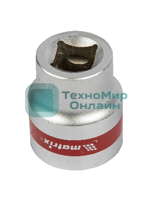 Головка торцевая Matrix, 24 мм, 6-гранная, CrV, под квадрат 1/2