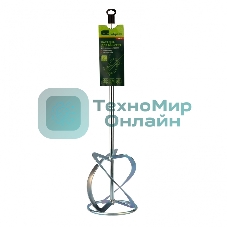 Насадка для миксера Сибртех, для легких растворов,160 х 590 мм, оцинкованная,хвостовик резьба М14