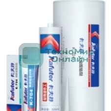 Клей-герметик силиконовый Kafuter K-704 белый 300 мл