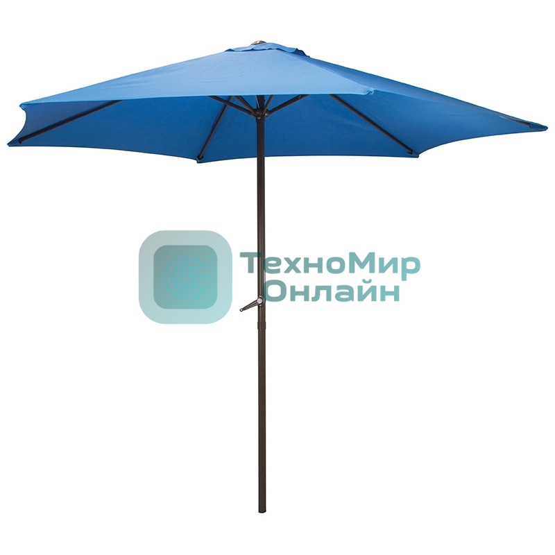 Зонт садовый Ecos GU-01 (синий) без крестообразного основания