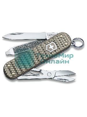 Нож-брелок Victorinox Classic SD Precious Alox, 58 мм, 5 функций, 