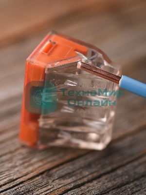 Клемма строительно-монтажная СМК 773-173 3-проводная 2.5-6.0 кв.мм с пастой (уп.50 шт) PROxima EKF plc-smk-773-173