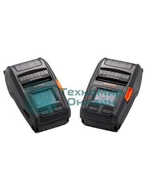 Принтер этикеток мобильный Bixolon XM7-20WDaK, 203 dpi, 152 мм/сек, RS232 (COM, Serial), USB, Wi-Fi, черный