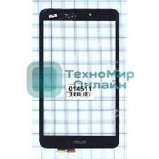 Сенсорное стекло (тачскрин) для Asus MeMO Pad 8 ME581 черное