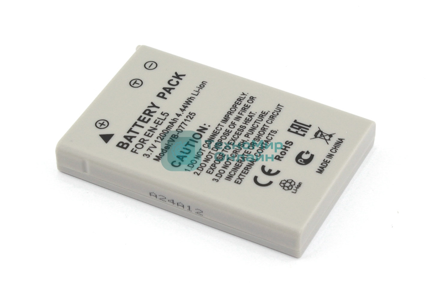 Аккумуляторная батарея для фотоаппарата Nikon Coolpix 3700 3,7V 1200mAh Li-ion