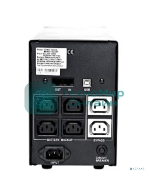 Источник бесперебойного питания Powercom Imperial IMP-1025AP 615Вт 1025ВА черный