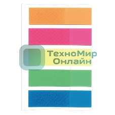 Закладки самоклеящиеся, индексы пластиковые Stick`n 21050 12x45мм, 5 цветов в упаковке, 25 листов, европодвес