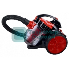 Пылесос Centek CT-2531 (красн/черн) мультициклон 1800/350Вт, стакан 1,5 л, телескоп металл. трубка