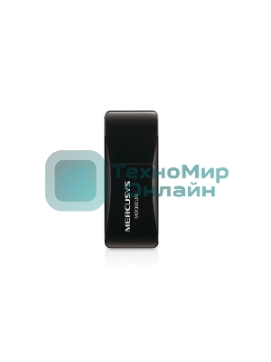 Сетевой адаптер USB2.0 адаптер Mercusys MW300UM, 300 Мбит/с, компактный