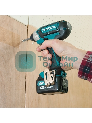 Аккум.гайковерт Makita TD110DZ 10.8В Li-ion 0-3500у\м 110Нм 1.2кг кор подсв M5-M12 б\акк и з\у