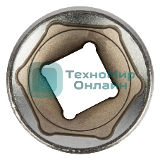 Головка торцевая Matrix, 24 мм, 6-гранная, CrV, под квадрат 1/2