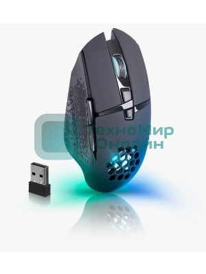Мышь беспроводная Defender Glory GM-514 черный, 3200 dpi, радиоканал, USB, кнопки - 7