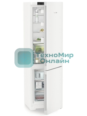 Холодильник Liebherr CBNC 5723-22 001 белый двухкамерный 255/94л морозилка снизу