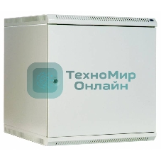 Шкаф телеком. настенный разборный 6U (600х350) дверь металл (ШРН-Э-6.350.1) (1 коробка)