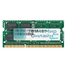 Оперативная память Apacer, DDR3, 4GB (1x4GB), 1600MHz, CL11, SO-DIMM