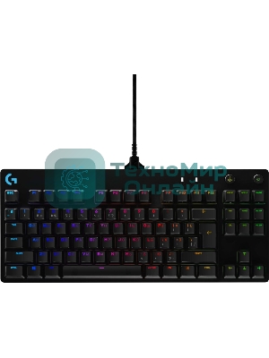 Клавиатура Logitech Gaming PRO проводная, USB Type-A, чёрный