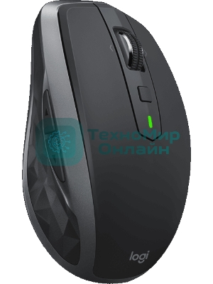 Мышь беспроводная Logitech MX Anywhere 2S графитовый, 4000 dpi, радиоканал, Bluetooth, USB, кнопки - 7