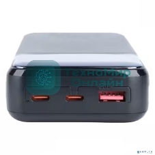 Портативный аккумулятор Perfeo Powerbank LAPTOP 65W 20000 mAh/LED дисплей/PD+QC 3.0/2Type-C/1 USB,max 65W черный