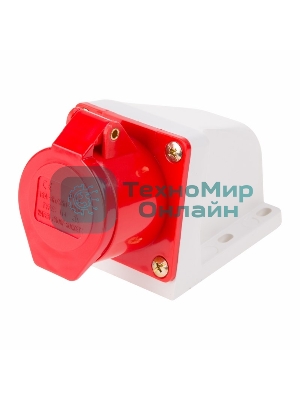 Розетка Rexant 114 стационарная 3Р+РЕ 16А 380В IP44