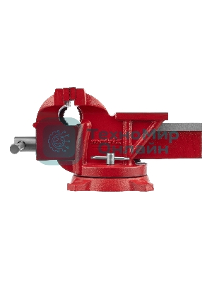 Тиски слесарные Matrix, 125 мм, поворотные, с наковальней