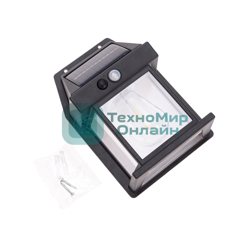 Светильник садовый Rexant Кингс, 3000К, встроенный аккумулятор, солнечная панель, коллекция Лондон