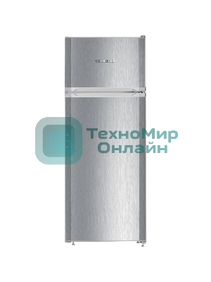 Холодильник Liebherr CTELE 2531-26 001 серебристый двухкамерный 189/44л морозилка сверху