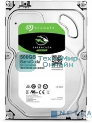 Жесткий диск 500Gb Seagate Barracuda (ST500DM009) SATA 6 Гбит/с, 7200 rpm, 32mb buffer