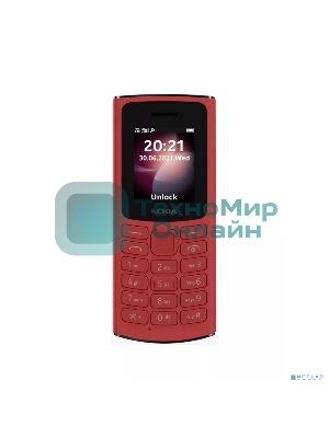 Мобильный телефон Nokia 105 TA-1557 DS EAC1 RED