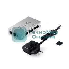 Коммутатор ZYXEL Web-managed Gigabit Switch Zyxel GS1200-5v3, 5xRJ-45: 1G, desktop, fanless