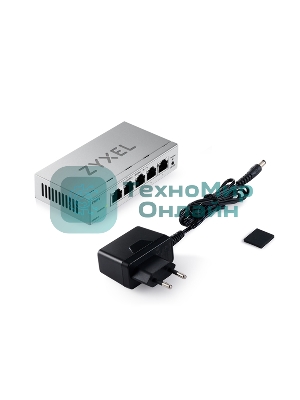 Коммутатор ZYXEL Web-managed Gigabit Switch Zyxel GS1200-5v3, 5xRJ-45: 1G, desktop, fanless