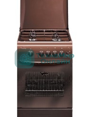 Плита газовая Gefest ПГ 3200-06 К43 коричневый, конфорок 4 шт, духовка 42 л, 50 см x 85 см x 57 см
