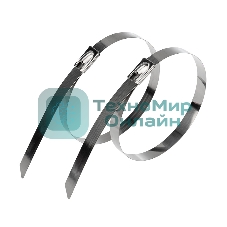 Хомут-стяжка стальная Rexant 200x4,6 мм, упаковка 50 шт.