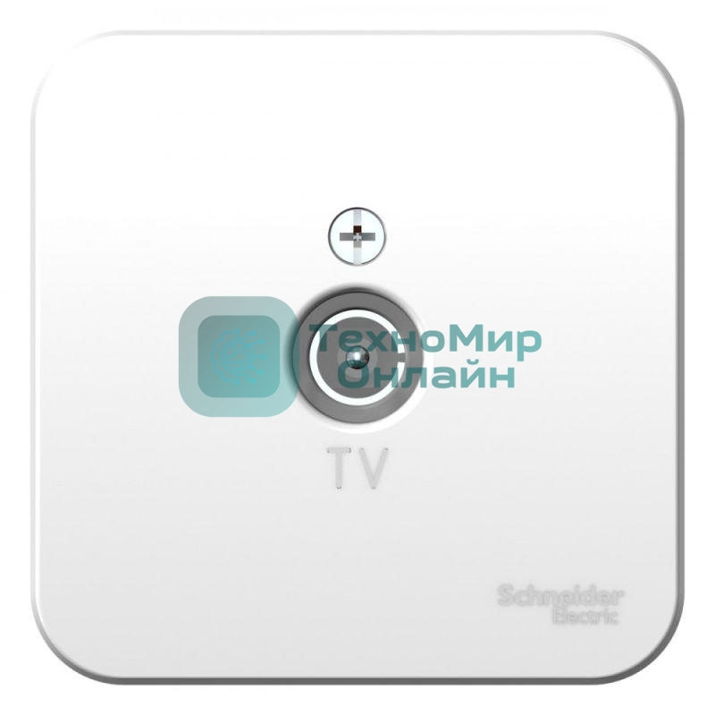 Коннектор Schneider Electric BLNTA000011 TV ОП Blanca изол. пласт. бел.