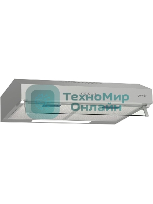 Вытяжка подвесная Gorenje WHU629EX/M нержавеющая сталь, 60 см, 249 м³/ч, 67 дБ