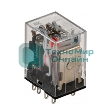 Реле РЭК 78-4(MY4) с инд. 3А 230В АC IEK RRP20-4-03-220A-LED