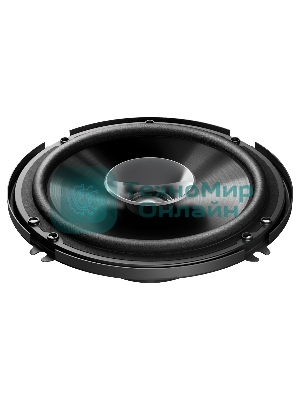 Колонки автомобильные Pioneer TS-G1610F-2 (без решетки) 280Вт 90дБ 4Ом 14.24см (6дюйм) (ком.:2кол.) коаксиальные однополосные