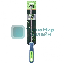 Напильник Сибртех, 200 мм круглый, двухкомпонентная рукоятка, №2