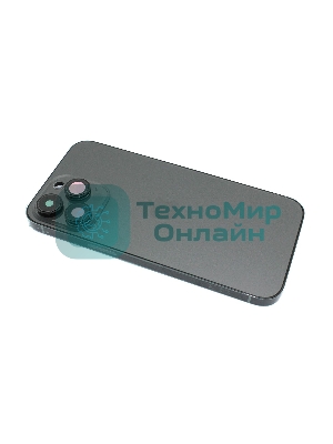 Задняя крышка (корпус) в сборе с рамкой для Apple iPhone 14 Pro Max черный