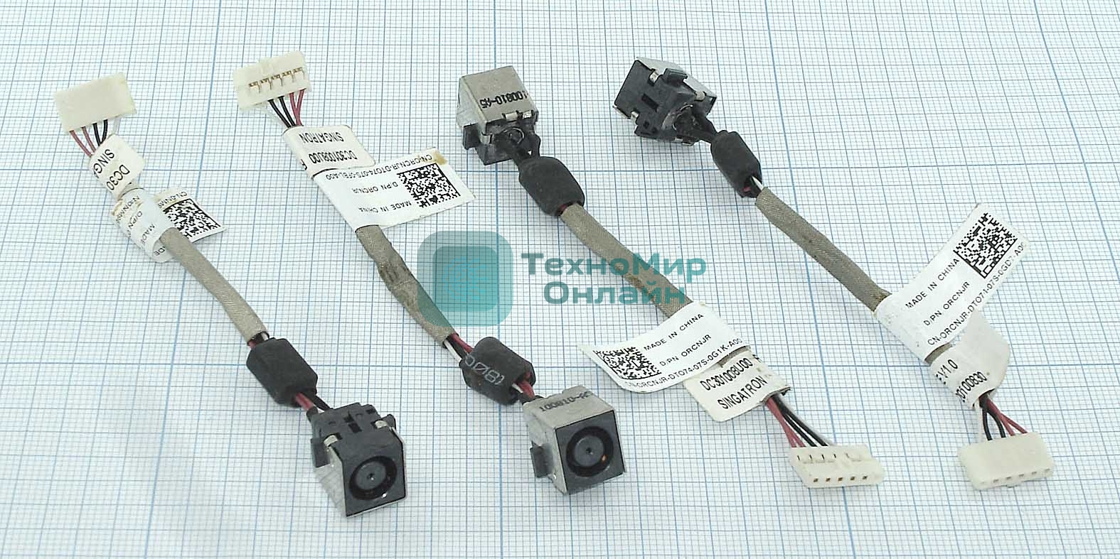 Разъем для ноутбука HY-DE003 Dell Inspiron 11Z 1110 с кабелем