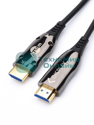 Кабель HDMI 10 м (HIGH speed, Metal gold, Optical) 8K VER 2.1 Кабель HDMI 10 м (HIGH speed, Metal gold, Optical) 8K VER 2.1