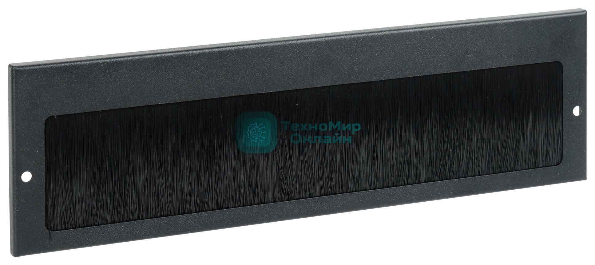 Щеточный кабельный ввод 390х115 мм, черный ITK BE05-390-115M